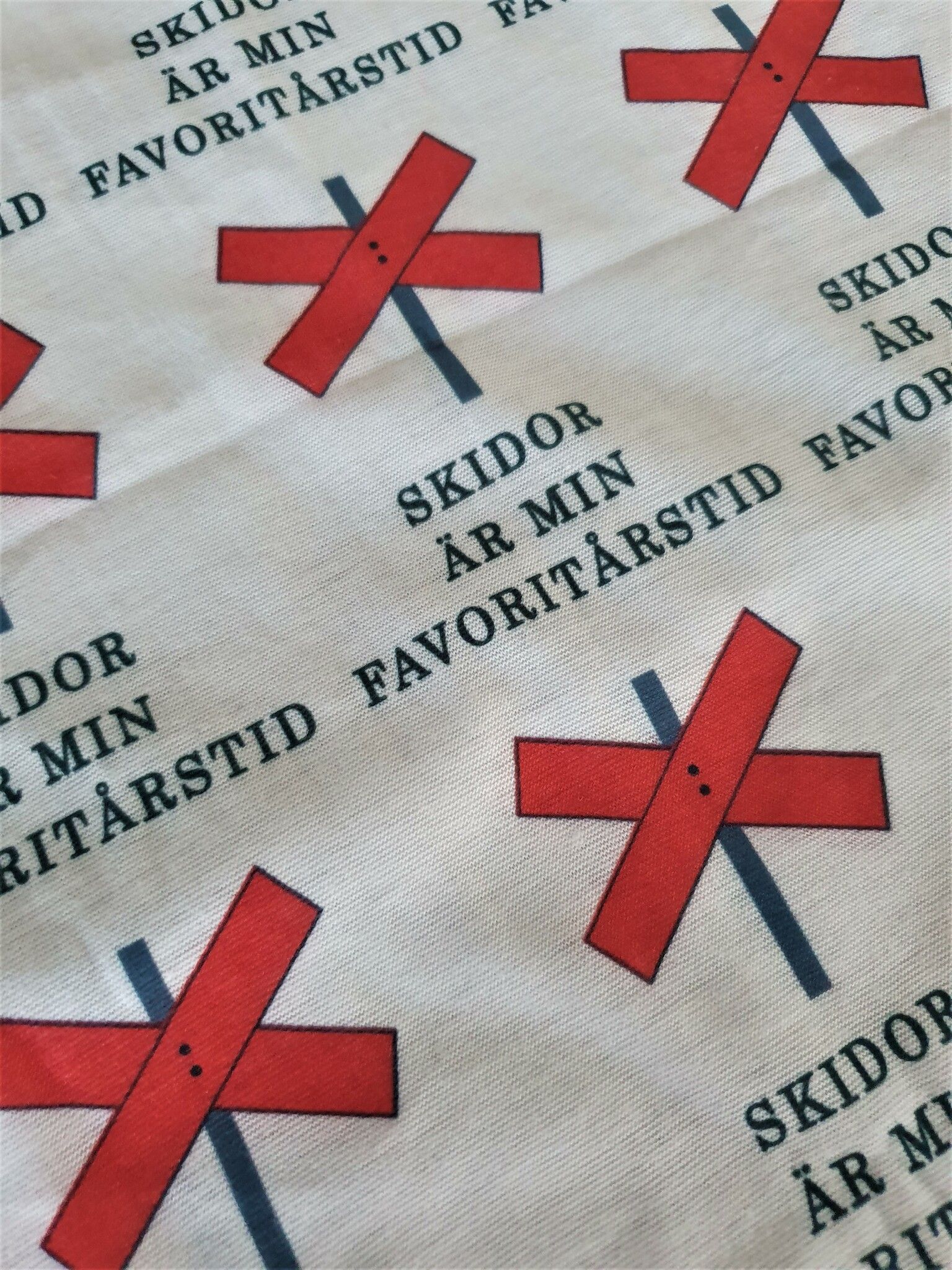 Bandana - Skidor är min favoritårstid