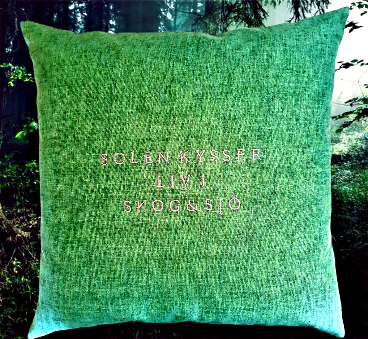 Solen kysser liv i skog & sjö