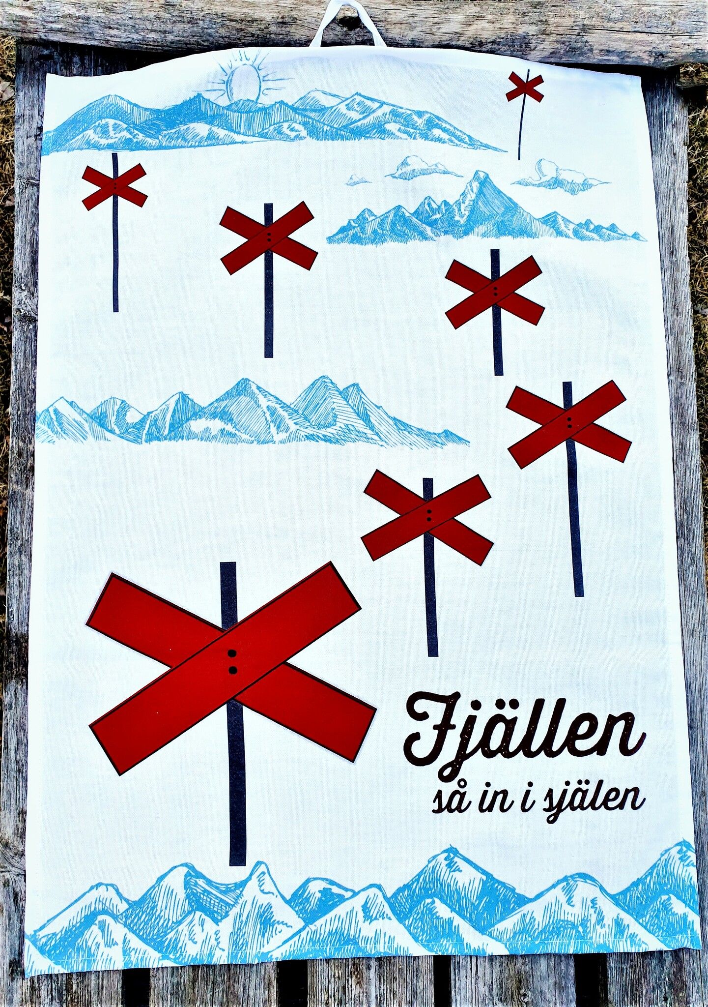 Handduk - Fjällen så in i själen