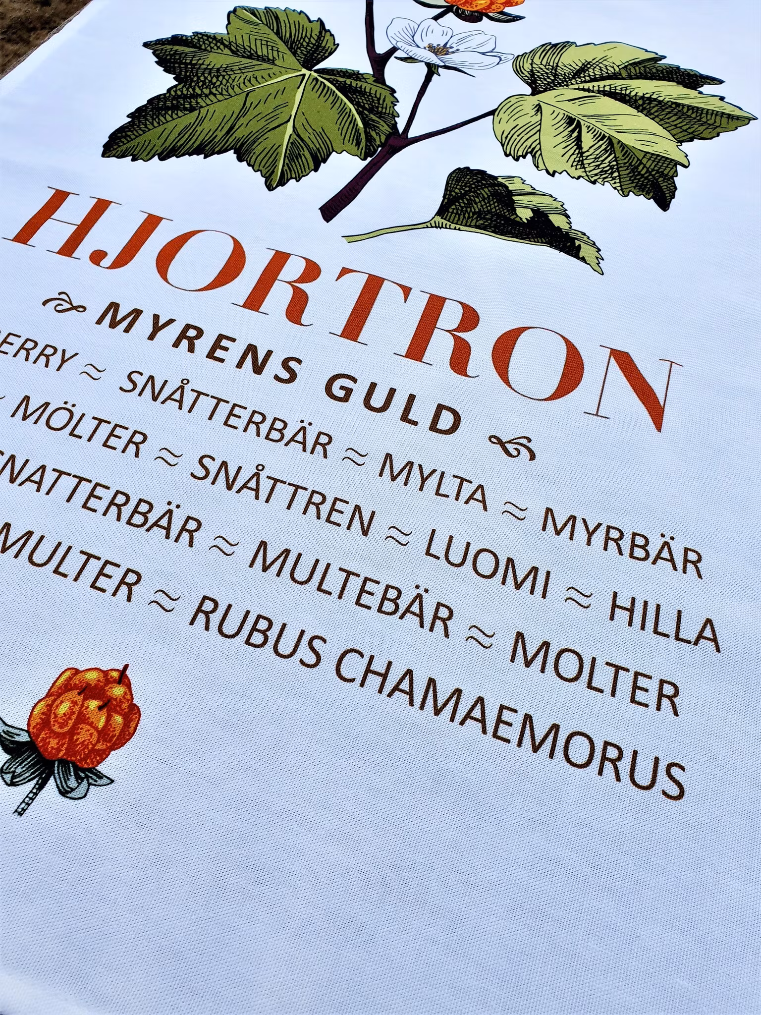 Handduk - Hjortron