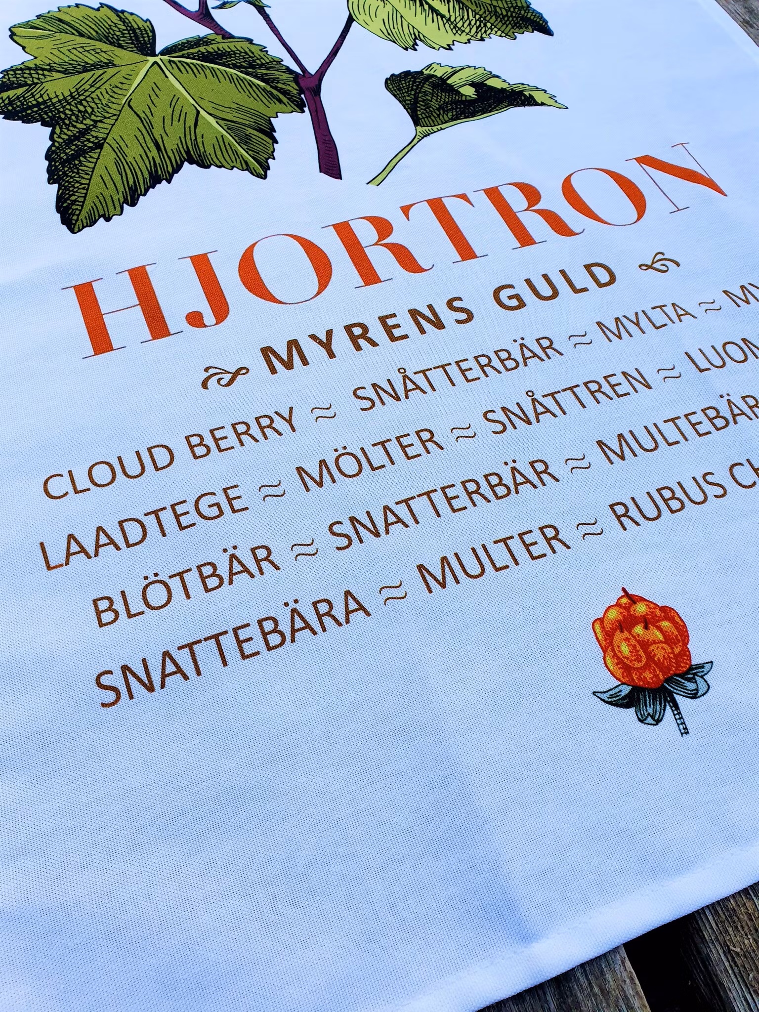 Handduk - Hjortron