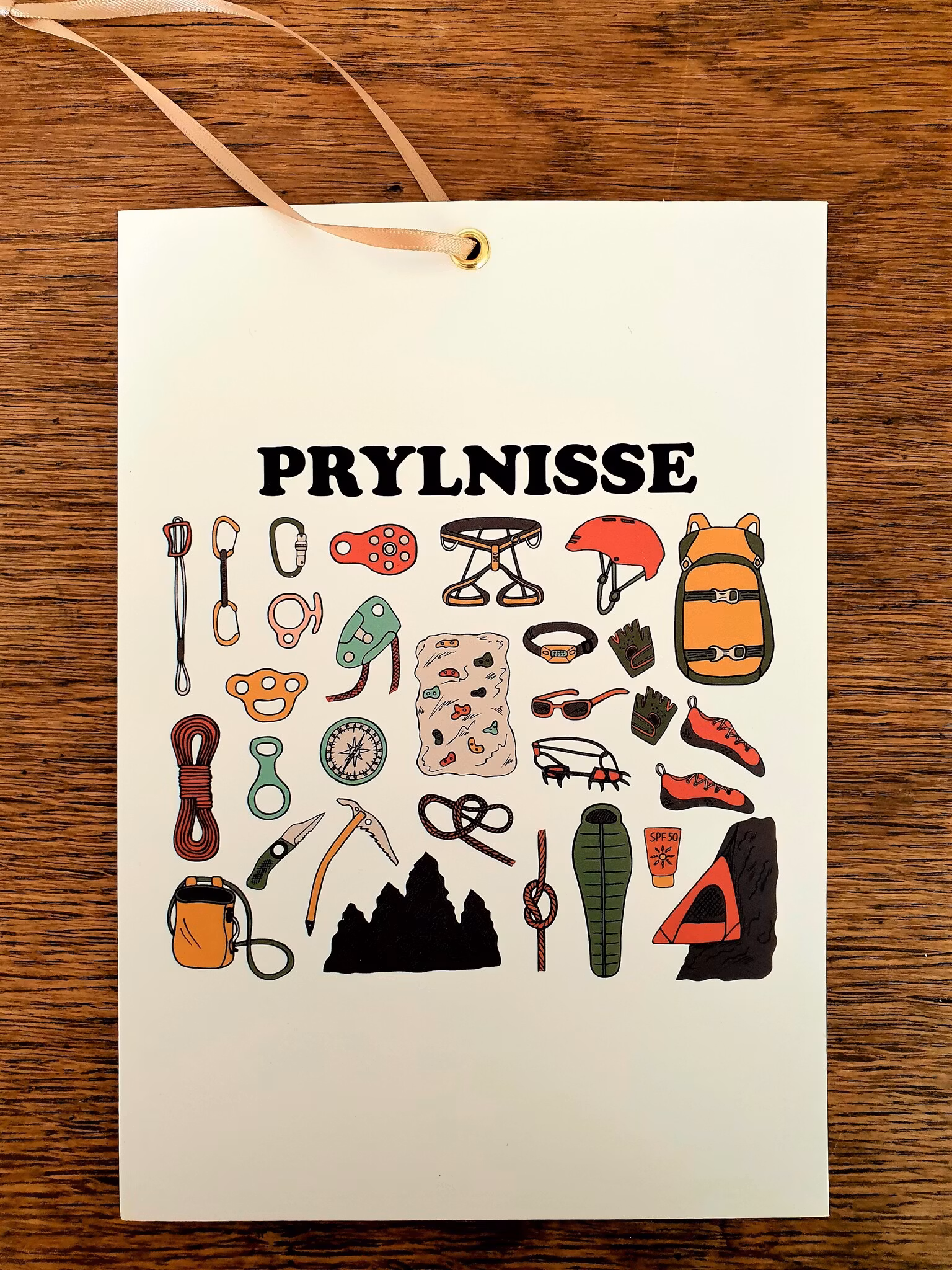 PRYLNISSE VYKORT/GIFTTAG