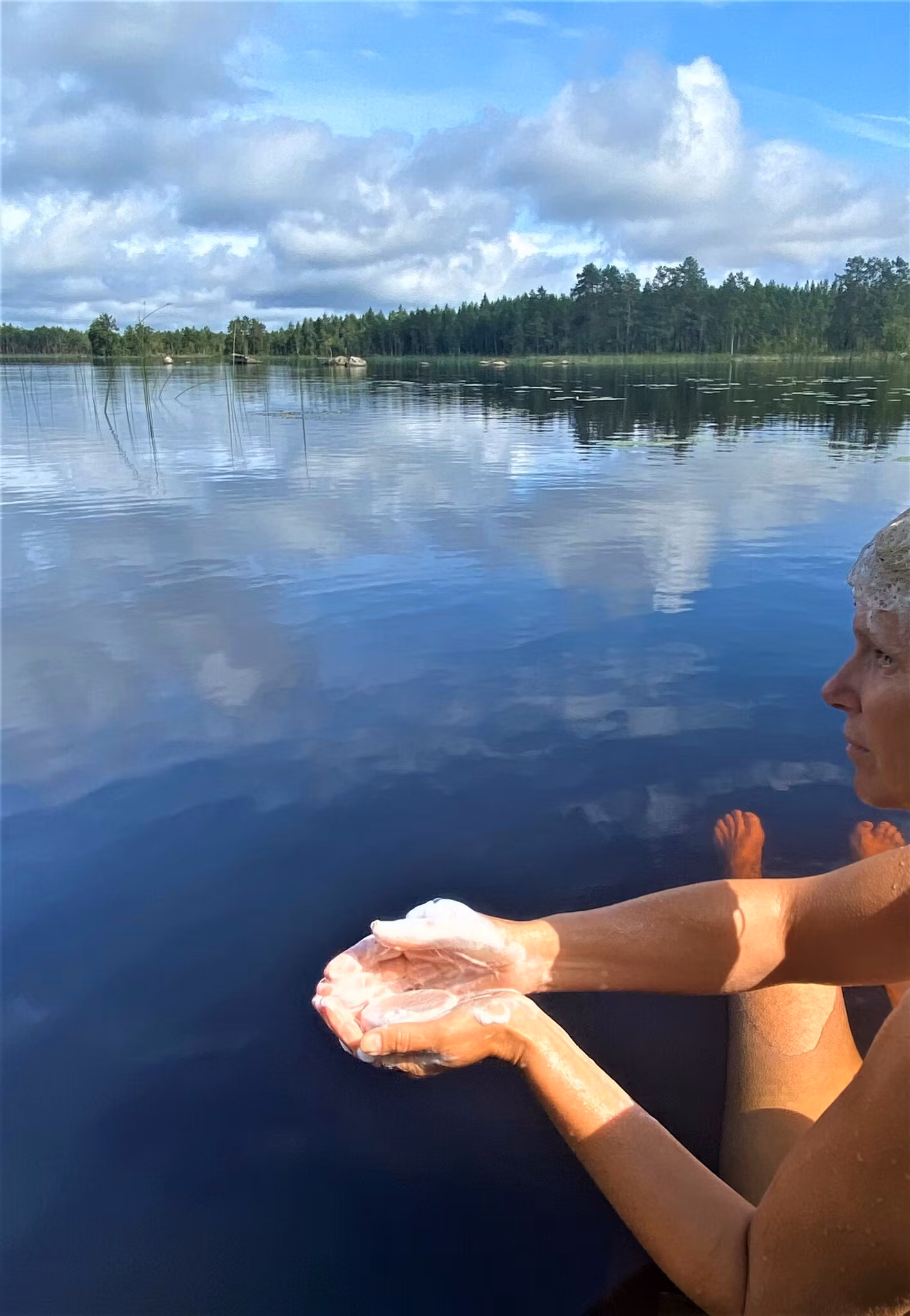 Ren på fjället - Tvål & Schampo kaka i ask