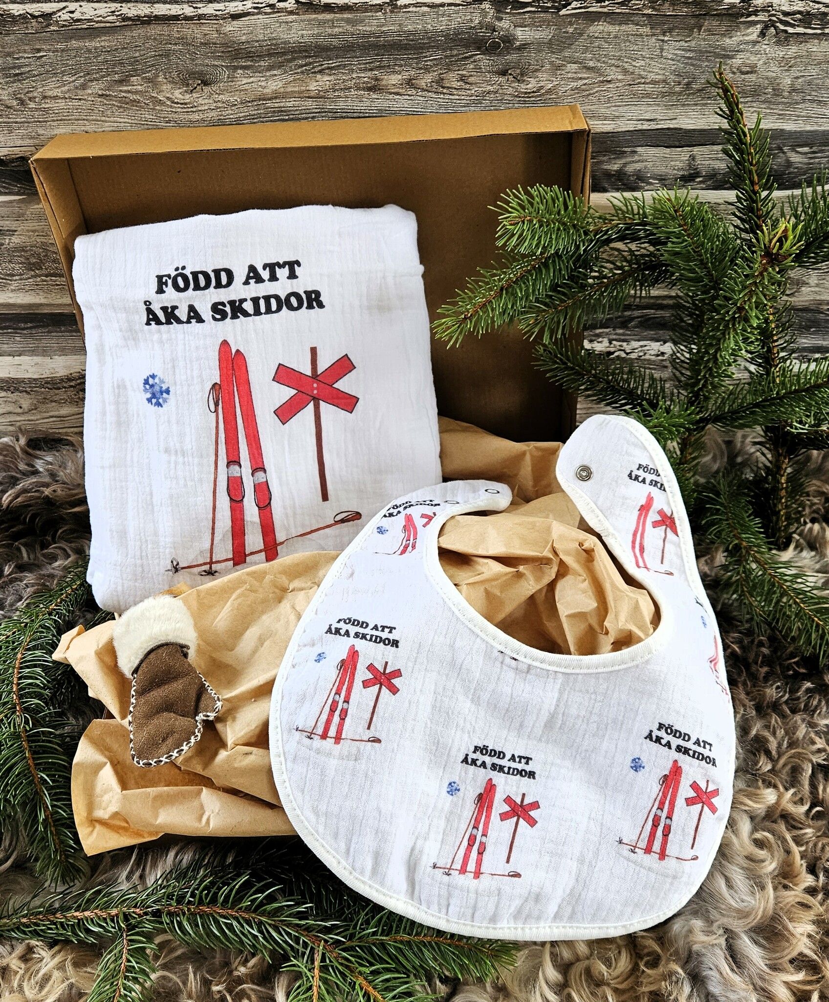 Haklapp - Född att åka skidor