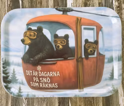 Skidbjörnar - Bricka