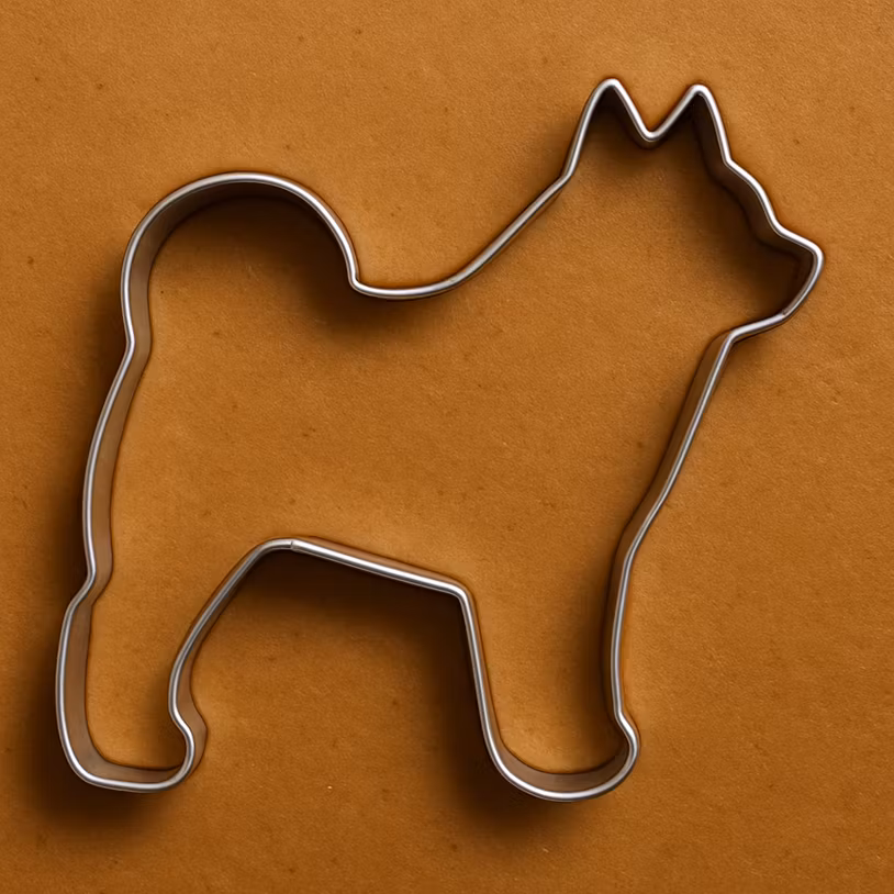 Spetshund  Pepparkaksform