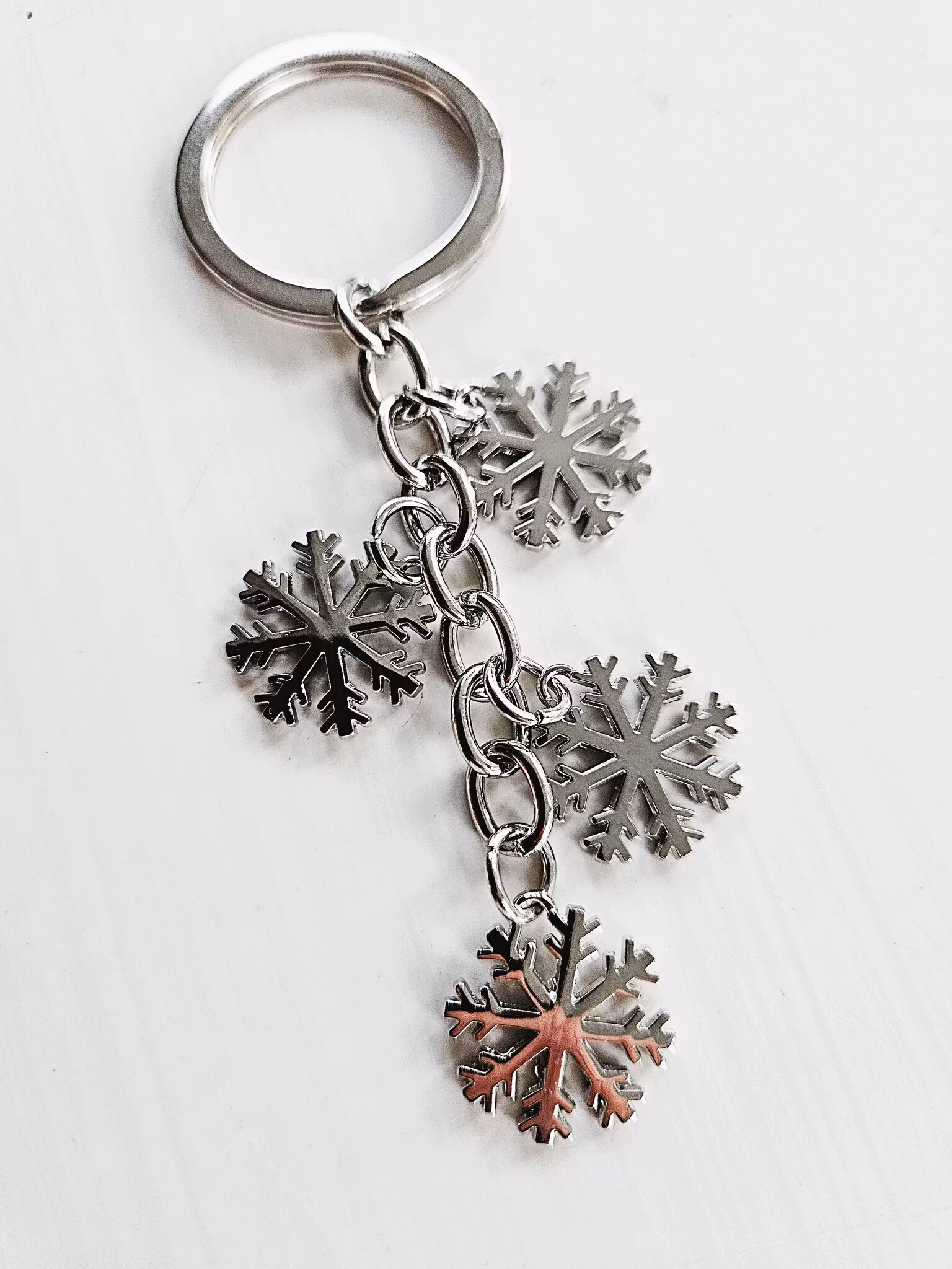 Nyckelring - Älska snö