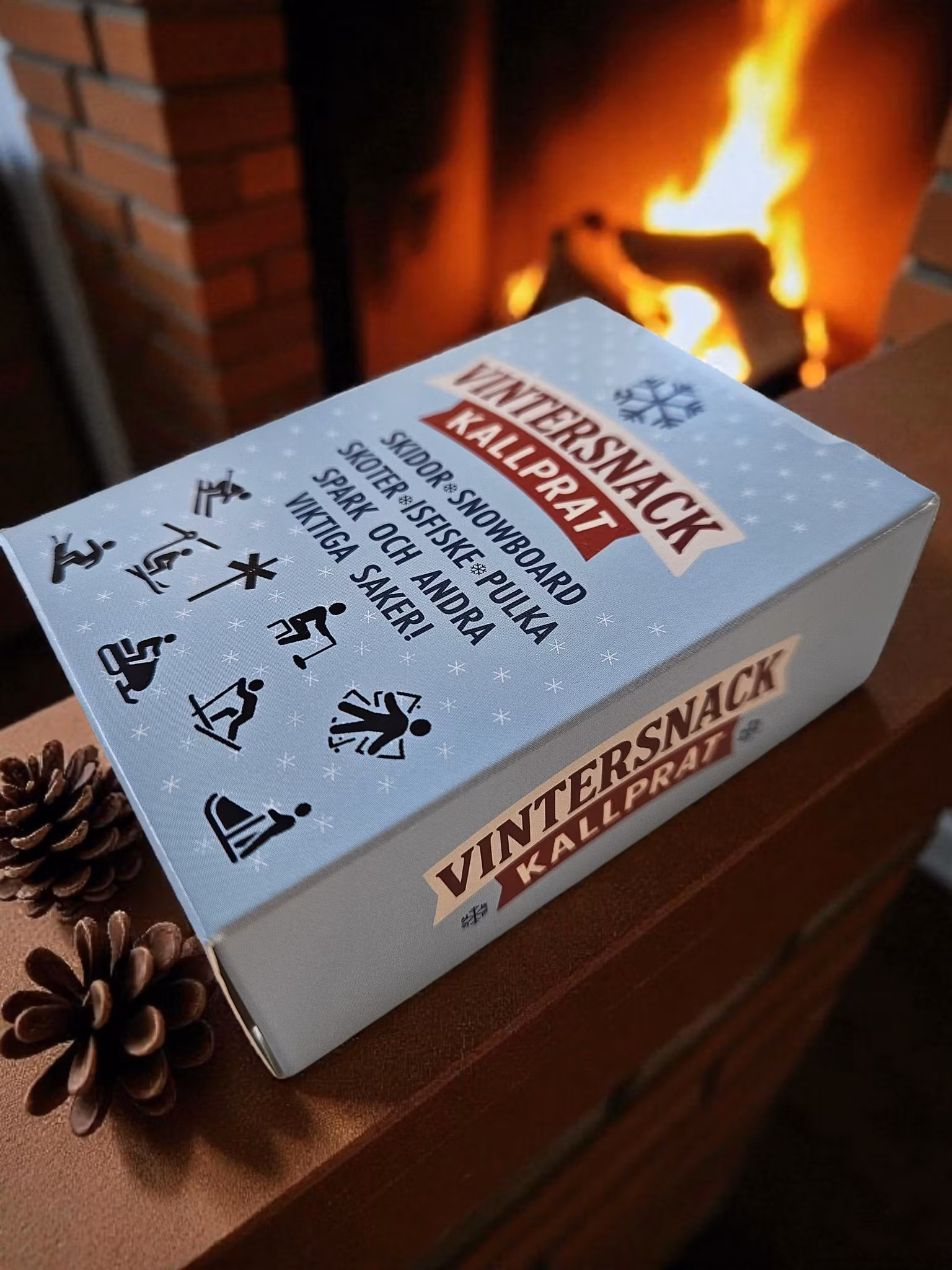 Vintersnack - Kallprat kortspel
