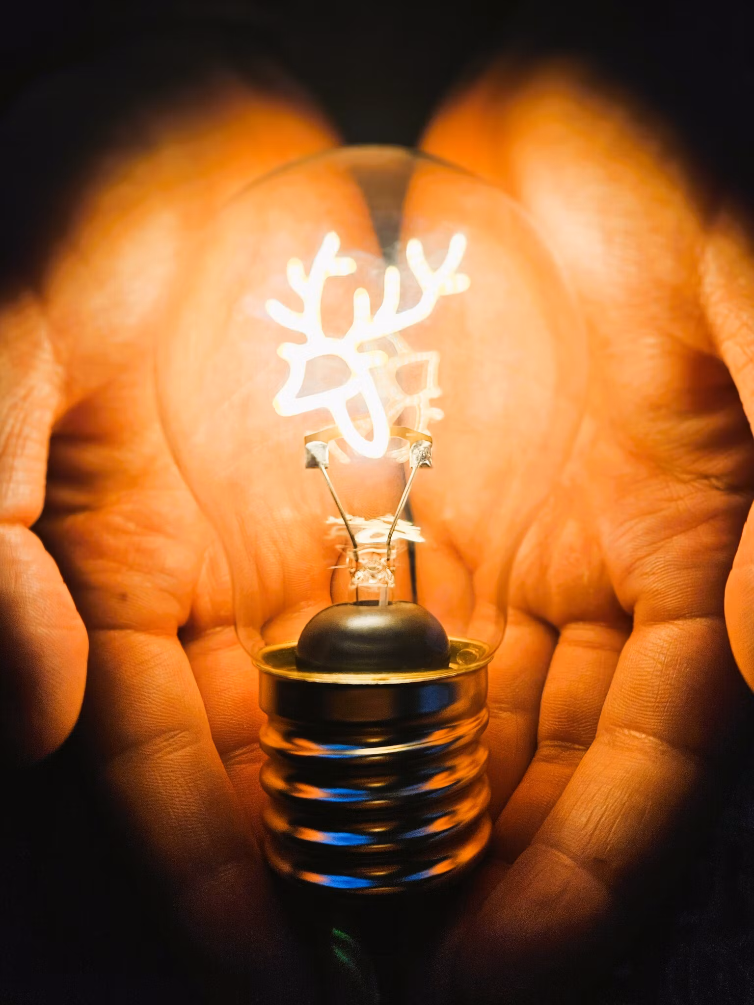 Bordslampa – Glödlampa Ren