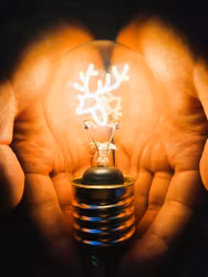 Bordslampa – Glödlampa Ren