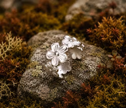 Hjortronblommor ring