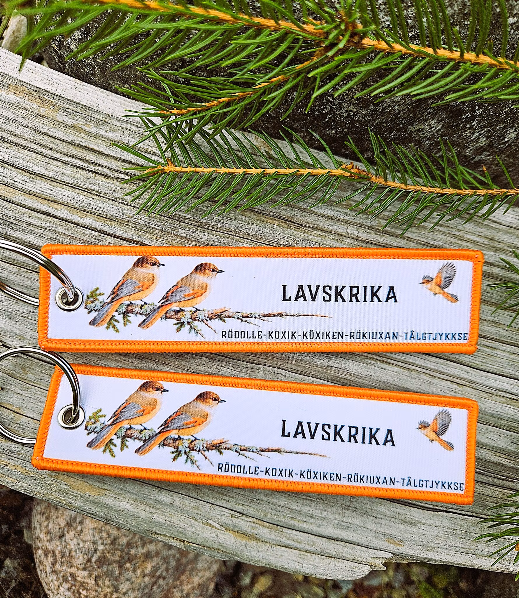 Lavskrika Nyckelring/Tag