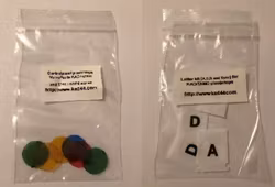 Dual kit for KAD44/KAD300 with letters