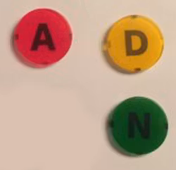 Single engine kit for KAD44/KAD300 with letters