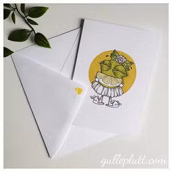 Grattiskort: Gullepruttan med Citron