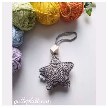 Virkad stjärna, barnvagnshänge