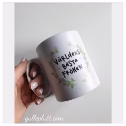 Mugg "Världens bästa fröken"