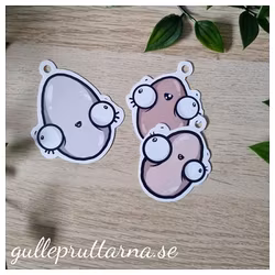 Dekoration till påskris, Gullepruttarna 3-pack