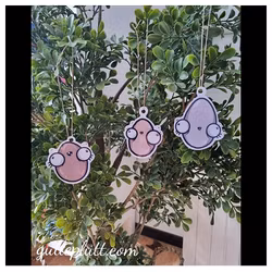 Dekoration till påskris, Gullepruttarna 3-pack