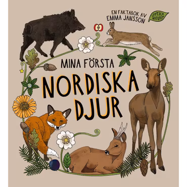BARNBOK: Mina första nordiska djur (3-6 år)