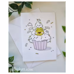 Grattiskort, Fröken Gulleplutt i Cupcake