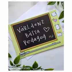 Grattiskort, Världens bästa Pedagog