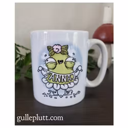 Gullepruttan, Personlig Mugg med namn