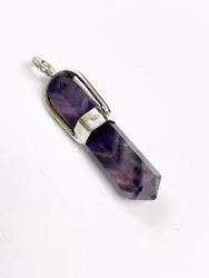 Ametist, Hänge, Bullet Sterling Silver