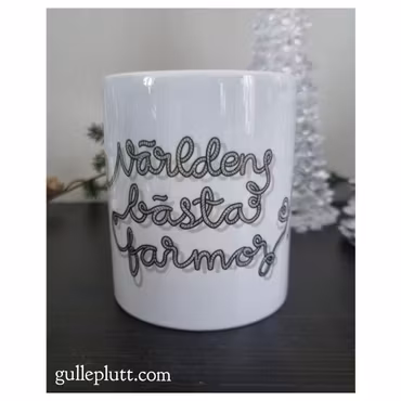 Mugg, Världens bästa farmor