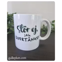 MUGG: Stör ej, Jag övertänker