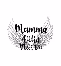 FROSTAD LJUSLYKTA, Änglavingar Mamma, Alltid Med Oss