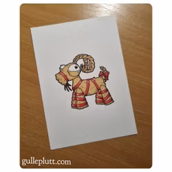VYKORT: Julbocken Julius