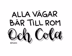 MUGG: Alla Vägar Bär Till Rom Och Cola