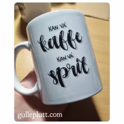 MUGG: Kan va kaffe, kan va sprit