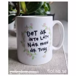 MUGG: Det är inte lätt när man är tung