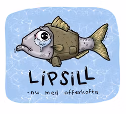 TERMOSMUGG: Lipsill med Offerkofta (Den Alternativa Djurparken)