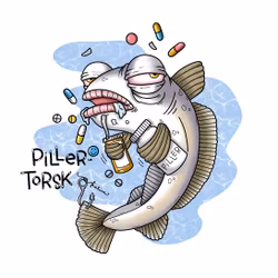 T-SHIRT: Pillertorsk (Den Alternativa Djurparken)