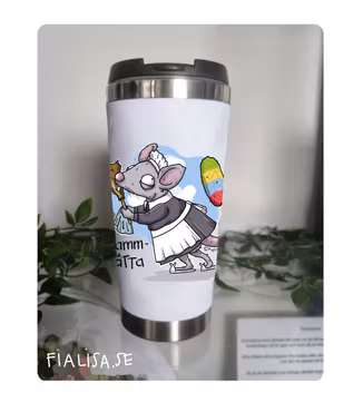 TERMOSMUGG: Dammråtta (Den Alternativa Djurparken)