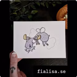 VYKORT: Älgfluga, Den Alternativa Djurparken