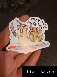 KYLSKÅPSMAGNET: Mördarsnigel (Den Alternativa Djurparken)