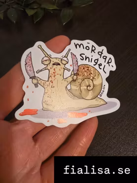 KYLSKÅPSMAGNET: Mördarsnigel (Den Alternativa Djurparken)