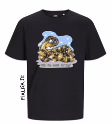 T-SHIRT: Julbocken 2025, Kyss mig under Misteln (Den Alternativa Djurparken)