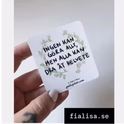 Klistermärke, Helvete Blomkrans