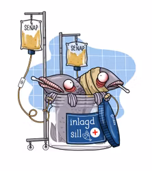 T-SHIRT: Inlagd Sill (Den Alternativa Djurparken)