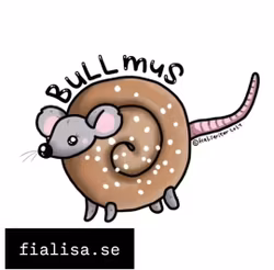 TERMOSMUGG: Bullmus (Den Alternativa Djurparken)