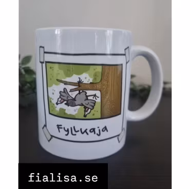 MUGG: Fyllkaja Polaroidfoto (Den Alternativa Djurparken)