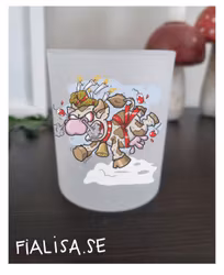 FROSTAD LJUSLYKTA: Klimakteriekossan Lucia (Den Alternativa Djurparken)