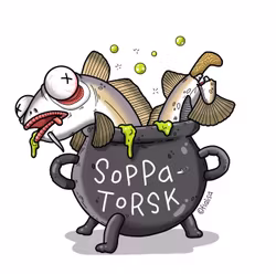 KYLSKÅPSMAGNET: Soppatorsk (Den Alternativa Djurparken)