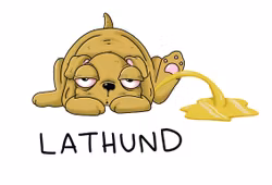 KYLSKÅPSMAGNET: Lathund (Den Alternativa Djurparken)