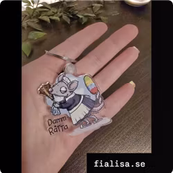 NYCKELRING: Dammråtta (Den Alternativa Djurparken)